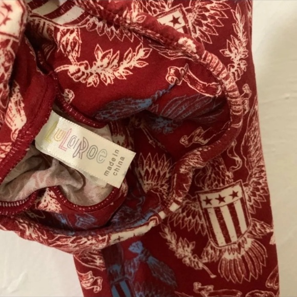 USA LuLaRoe Leggings 🇺🇸 🦅🤍 - Picture 3 of 7